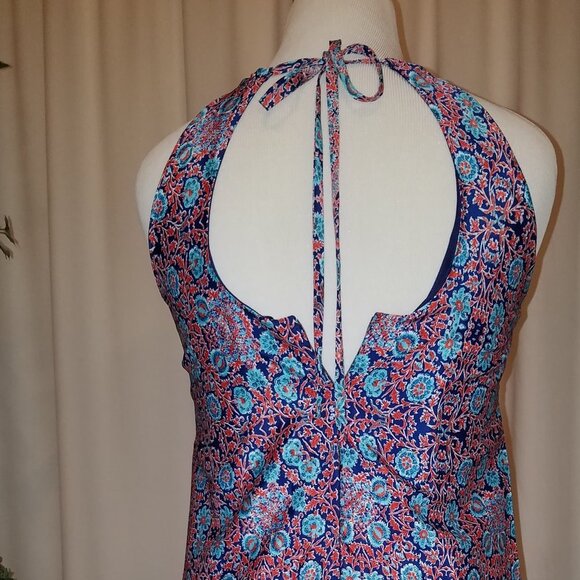 Beige By ECI Blue & Red Dress - Picture 3 of 4